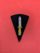 Mess Dress Commando Dagger Badge British Military Hand Embroidered Gold Dagger